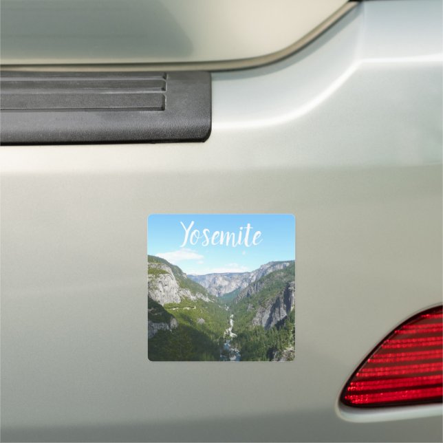 Yosemite Valley in Yosemite National Park Car Magnet (In Situ)