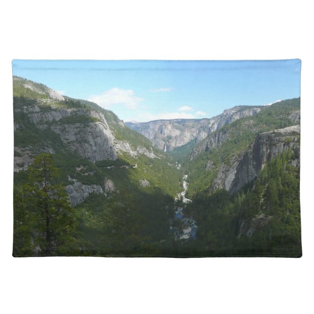 Yosemite Valley in Yosemite National Park Cloth Placemat (Front)
