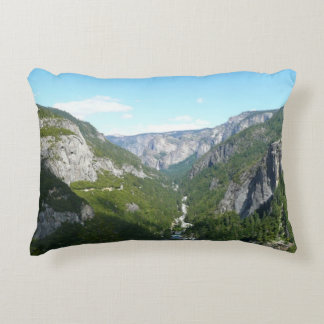 Yosemite Valley in Yosemite National Park Decorative Pillow