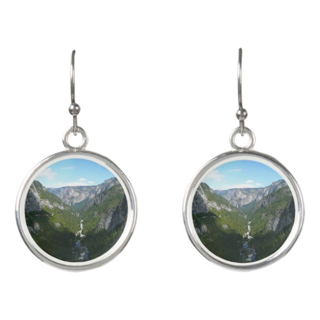 Yosemite Valley in Yosemite National Park Earrings (Front)
