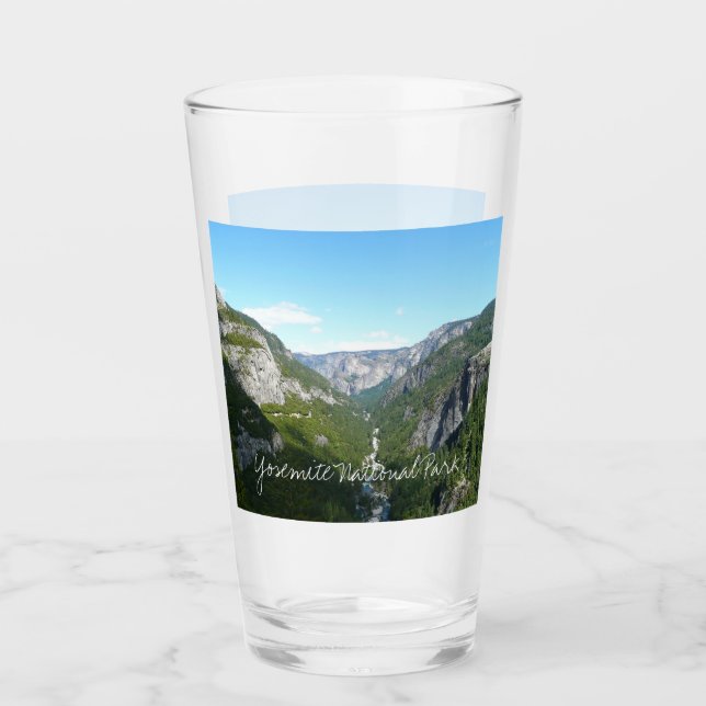 Yosemite Valley in Yosemite National Park Glass (Front)