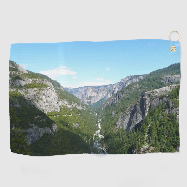 Yosemite Valley in Yosemite National Park Golf Towel (Horizontal)