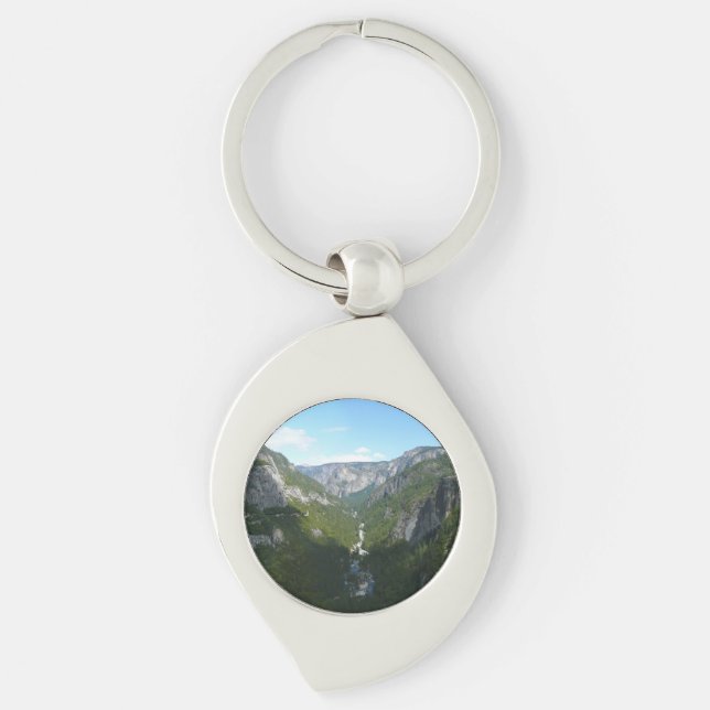 Yosemite Valley in Yosemite National Park Keychain (Front)