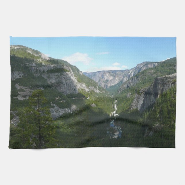 Yosemite Valley in Yosemite National Park Kitchen Towel (Horizontal)