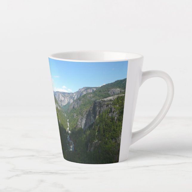 Yosemite Valley in Yosemite National Park Latte Mug (Right)