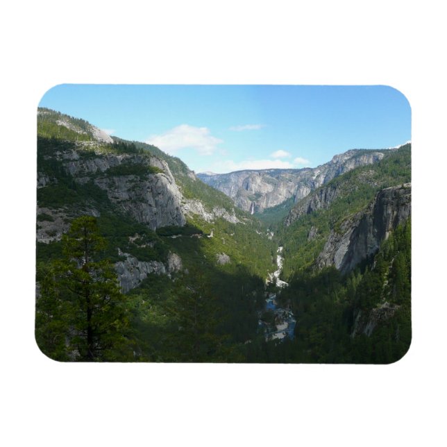 Yosemite Valley in Yosemite National Park Magnet (Horizontal)