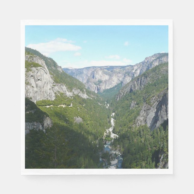 Yosemite Valley in Yosemite National Park Napkins (Front)