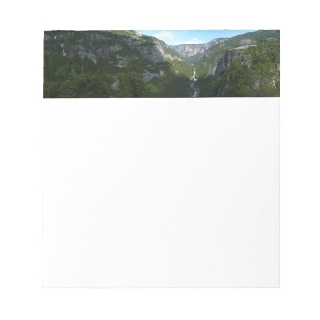 Yosemite Valley in Yosemite National Park Notepad (Front)