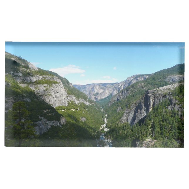 Yosemite Valley in Yosemite National Park Place Card Holder (Front)