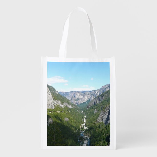 Yosemite Valley in Yosemite National Park Reusable Grocery Bag (Front)