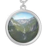Yosemite Valley in Yosemite National Park Silver Plated Necklace