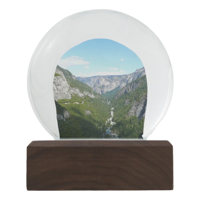 Yosemite Valley in Yosemite National Park Snow Globe (Front)