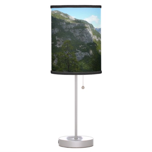 Yosemite Valley in Yosemite National Park Table Lamp (Left)