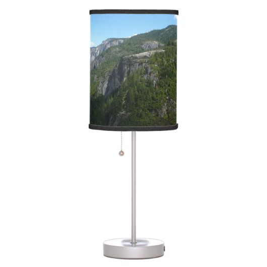 Yosemite Valley in Yosemite National Park Table Lamp (Right)