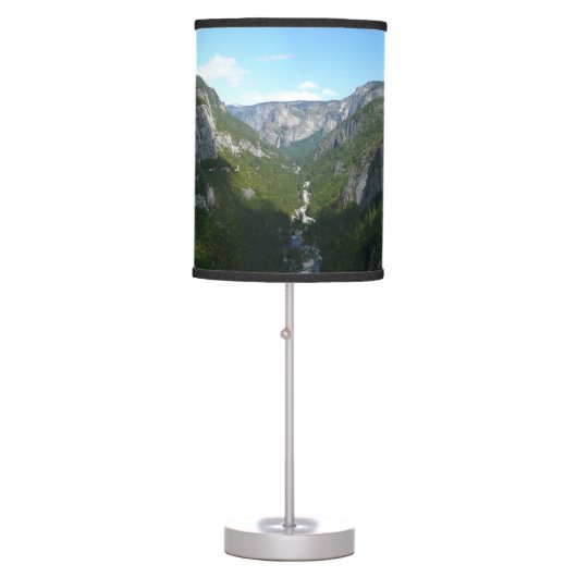 Yosemite Valley in Yosemite National Park Table Lamp (Front)