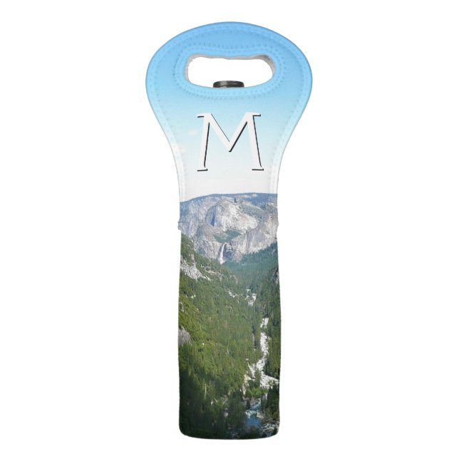 Yosemite Valley in Yosemite National Park Wine Bag (Front)
