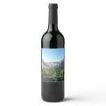 Yosemite Valley in Yosemite National Park Wine Label