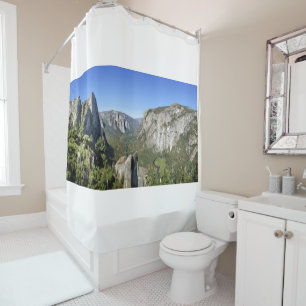 Yosemite Valley Panorama 2 - Yosemite Shower Curtain