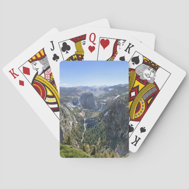 Yosemite Valley Panorama - Yosemite Poker Cards (Back)