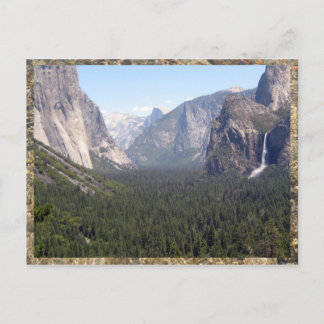 Yosemite Valley Postcard