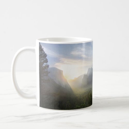 Yosemite Valley Sunrise from Inspiration Point Coffee Mug