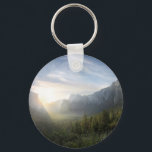 Yosemite Valley Sunrise from Inspiration Point Keychain<br><div class="desc">Yosemite Valley Sunrise from Inspiration Point</div>
