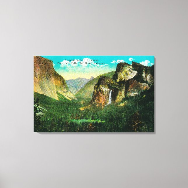 Yosemite Valley ViewYosemite, CA Canvas Print (Front)