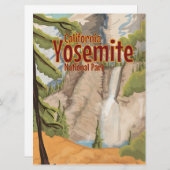 Yosemite Vintage Poster (Front/Back)