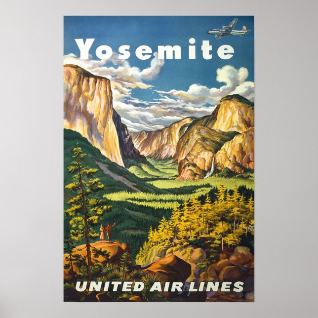 Yosemite vintage poster (Front)