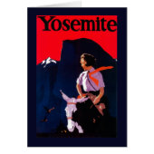 Yosemite Vintage PosterYosemite, CA (Front)