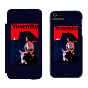 Yosemite Vintage PosterYosemite, CA Wallet Case For iPhone SE/5/5s