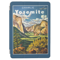 Yosemite Vintage Travel custom name device covers
