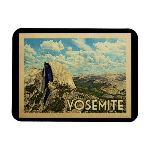 Yosemite Vintage Travel Magnet