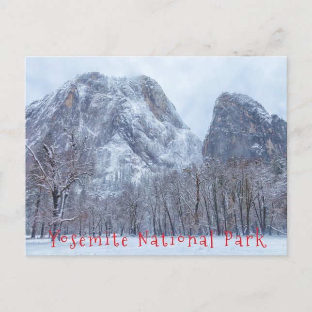 Yosemite Winter Postcard (Front)