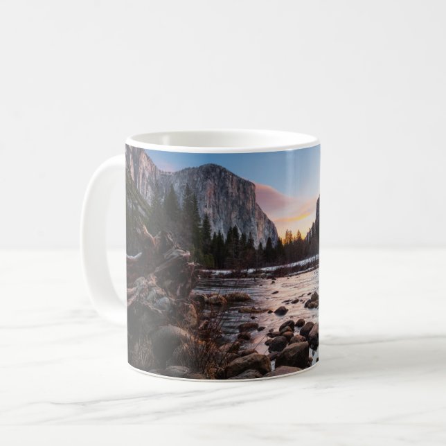Yosemite's Gates of the Valley Coffee Mug (Front Left)