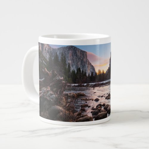 Yosemites Gates of the Valley Giant Coffee Mug