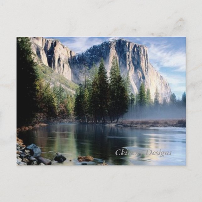 yosemitesnowcap postcard (Front)