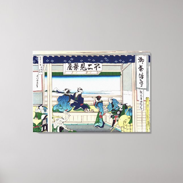 Yoshida on the Tokaido Canvas Print (Front)