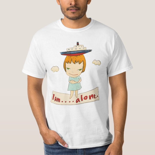 Yoshimoto nara i am alone T-Shirt (Front)