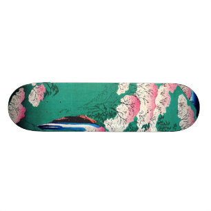 Yoshino Mountain Yamato Province Japan 1859 Skateboard Deck