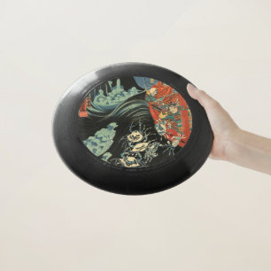 Yoshitsune Fights Crabs and Ghosts: Vintage Wham-O Frisbee