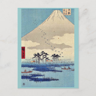 Yoshiwara by Ando, Hiroshige Ukiyoe Postcard