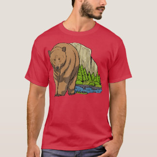 Yosimite Bear Animal Food Funny Women Farm Life  T-Shirt