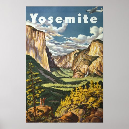 Yosmite Vintage Poster