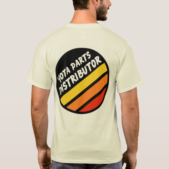 Yota.parts.distributor apparel T-shirt (Back)