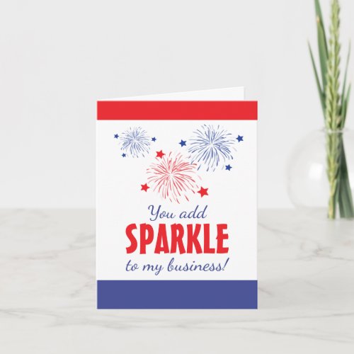 You Add Sparkle To My Business Card