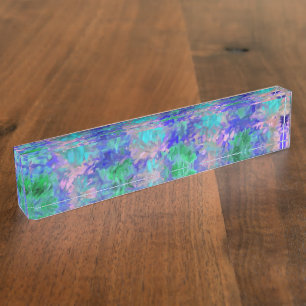 You ADD the NAME Desk Plaque Nameplate