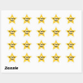 You Adulted Today - Sarcastic Gold Star Awards Star Sticker (Sheet)