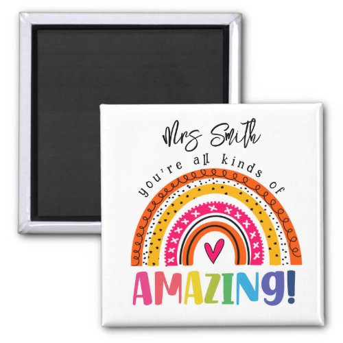 you all kinds of amazing teacher gift magnet