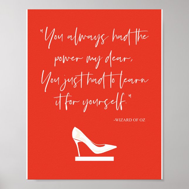 You always had the power my dear poster (Front)